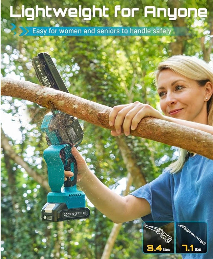 2-in-1 Electric Pole Saw