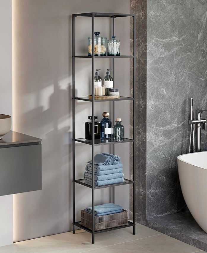 6 Tier Glass Shelf