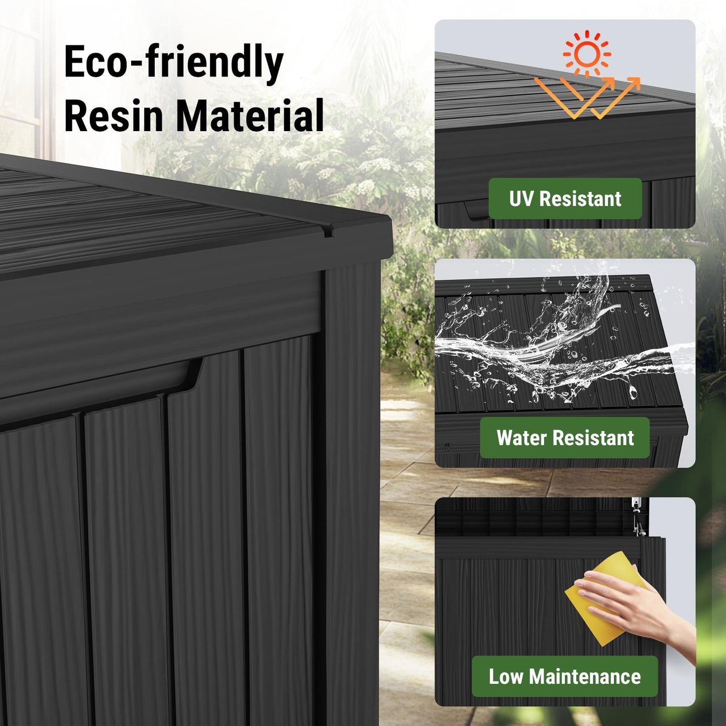120 Gallon Outdoor Patio Box