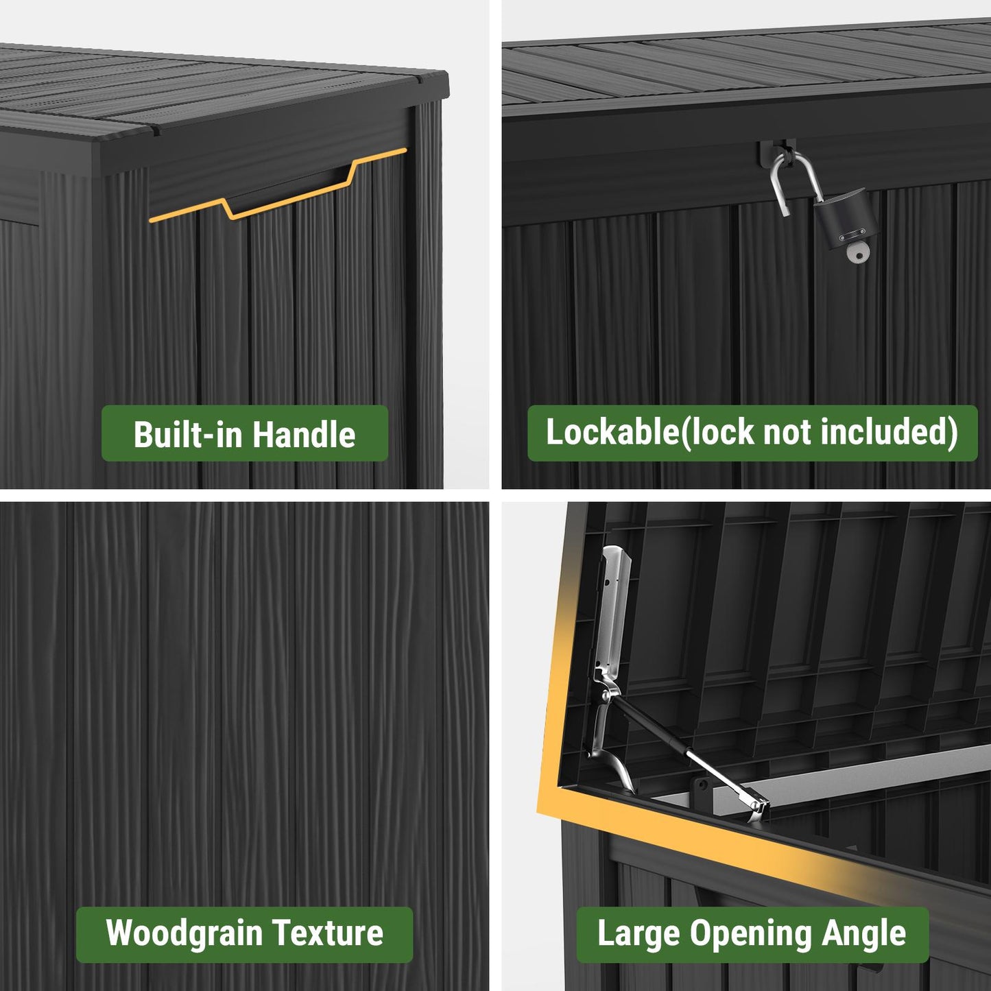 150 Gallon Outdoor Patio Box