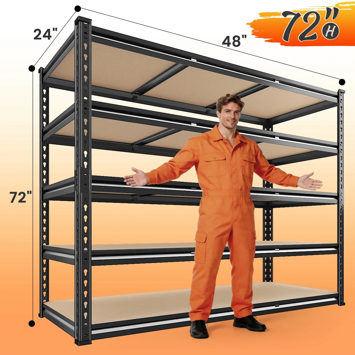 Heavy Duty Shelf 4ft