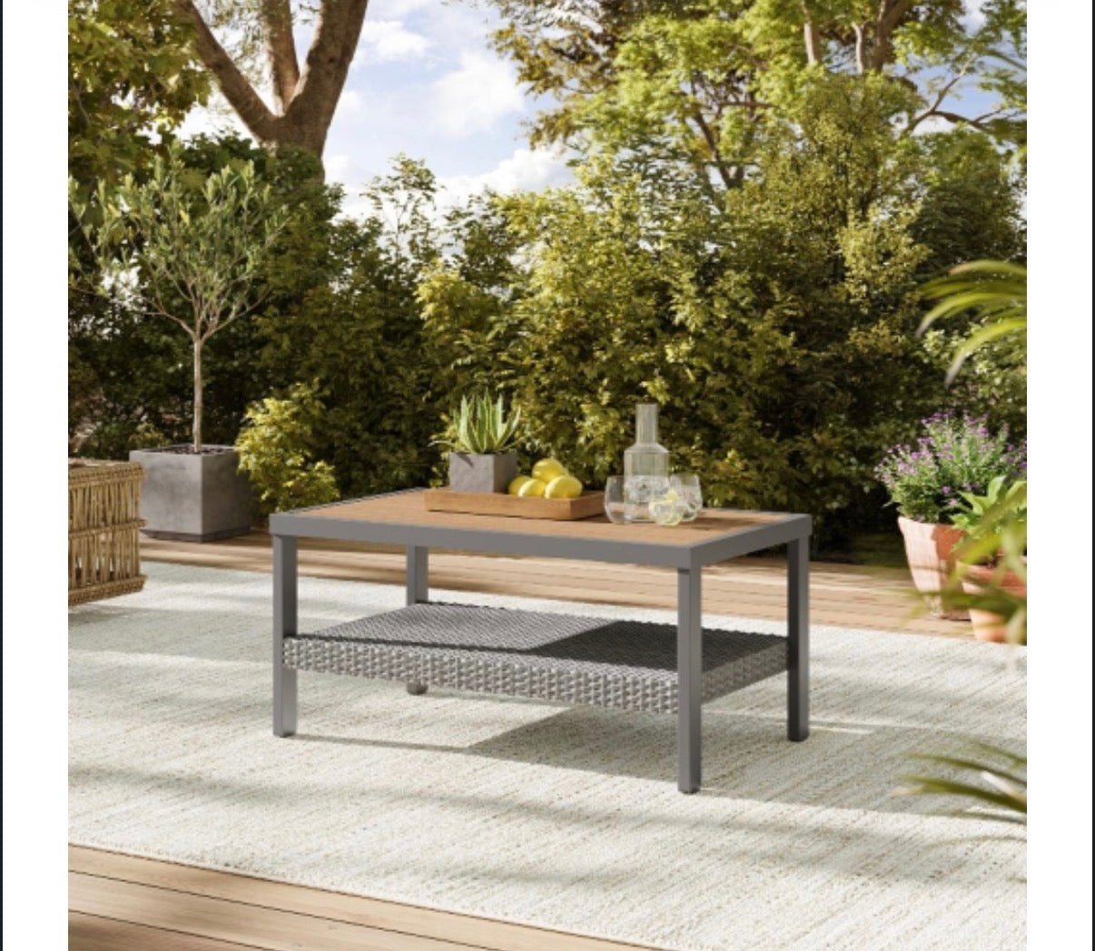Outdoor Garden Patio Coffee Table