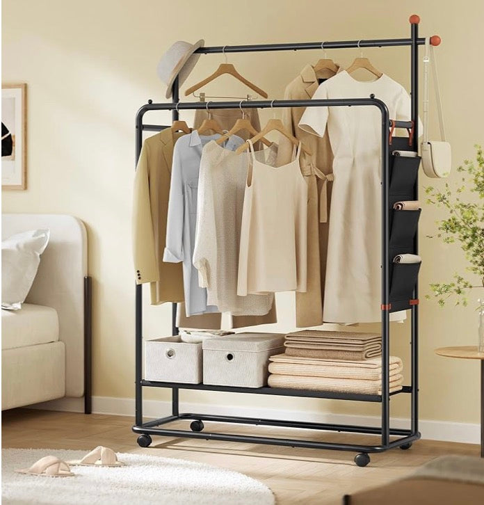Double Rail Clothing Rack