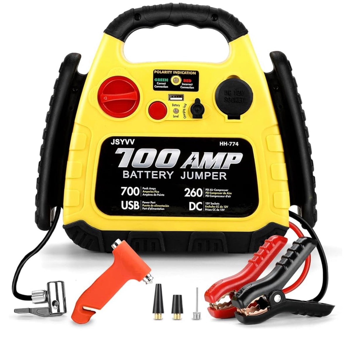 4 in 1 Jump starter and Tire Inflator