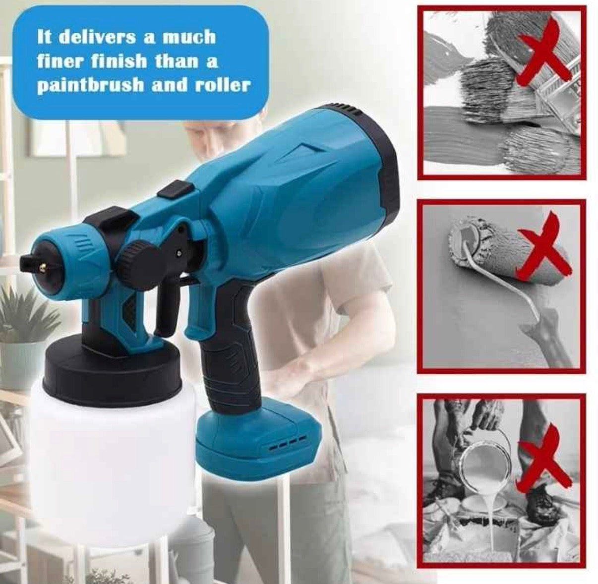 Cordless Pain Sprayer Gun