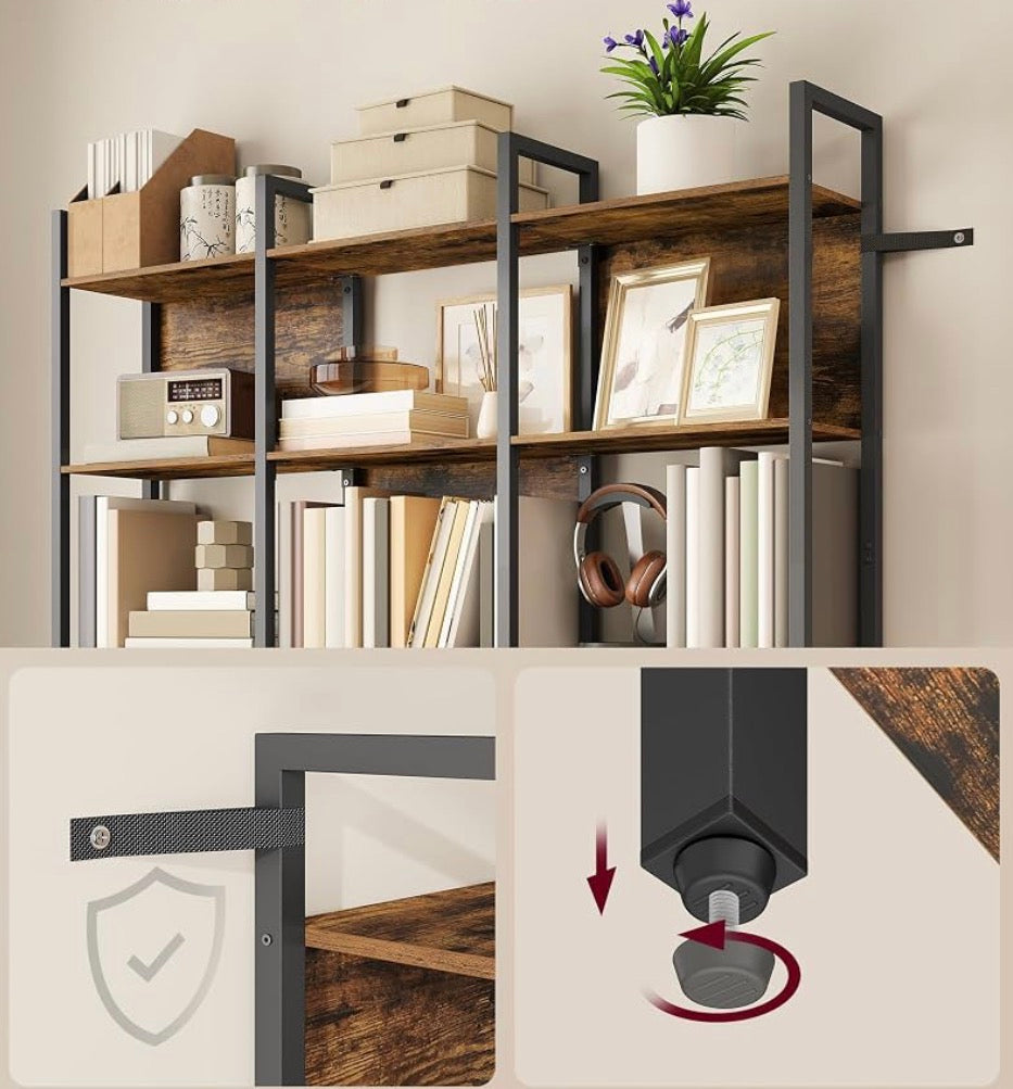 5-Tier Wooden BookShelf