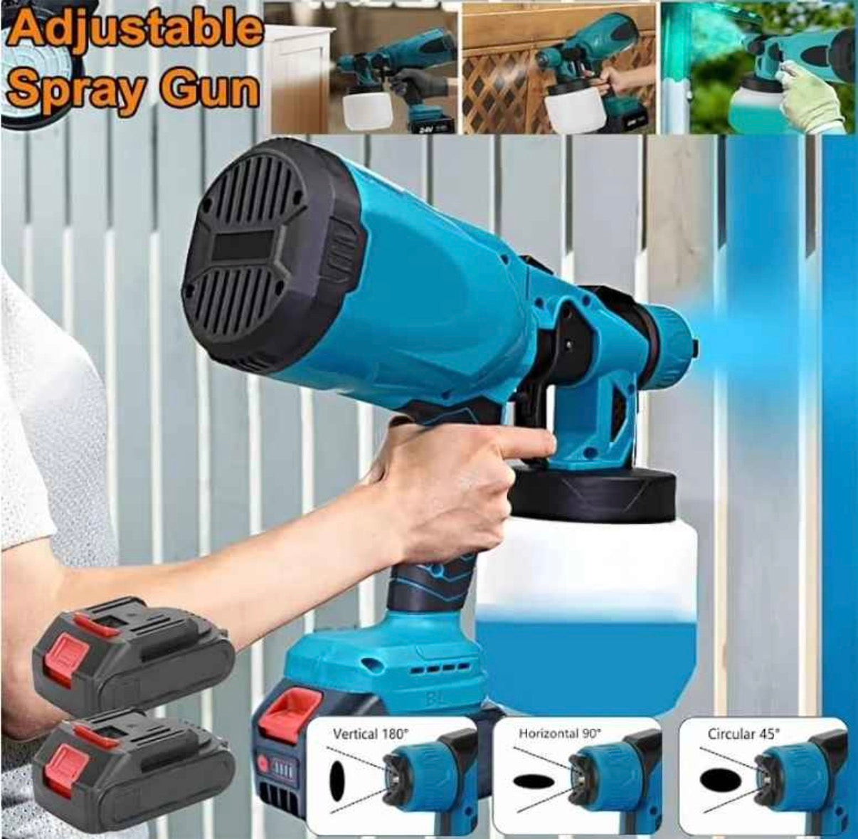 Cordless Pain Sprayer Gun