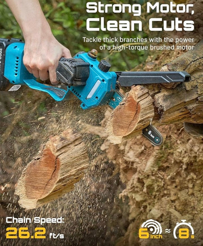 2-in-1 Electric Pole Saw