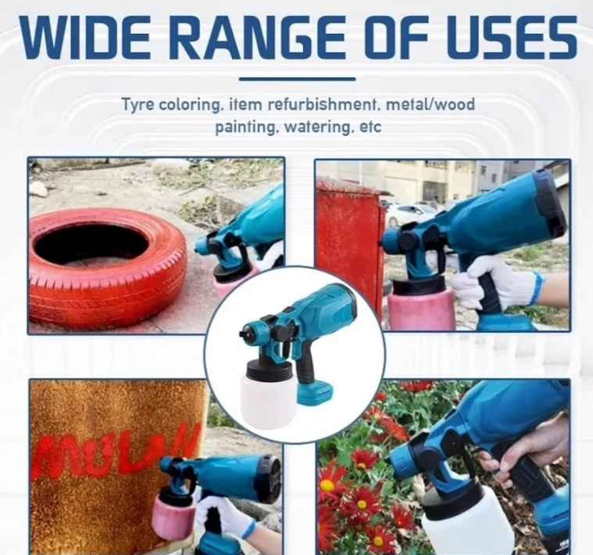 Cordless Pain Sprayer Gun