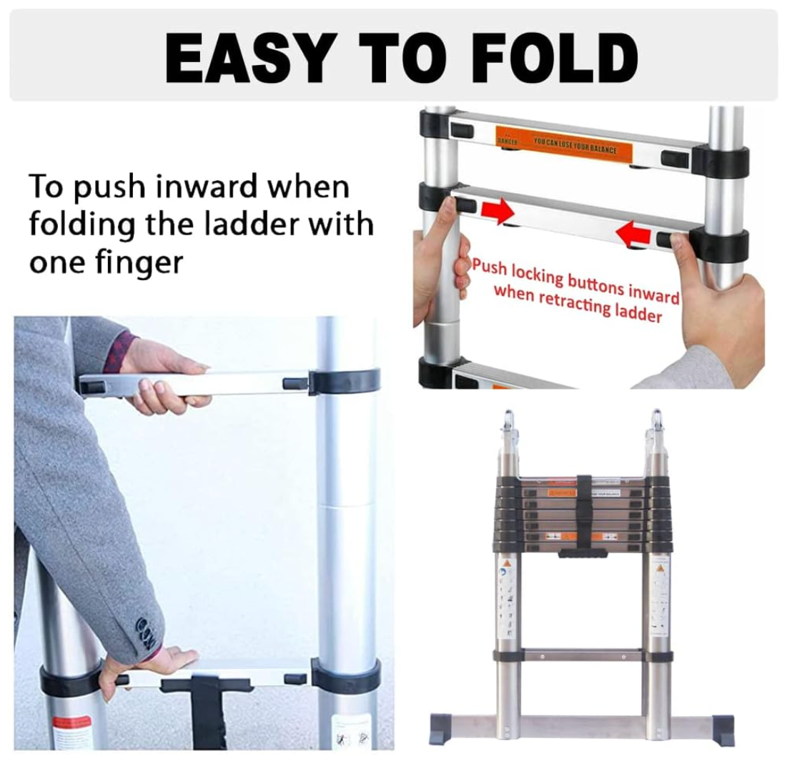 12.5ft Telescopic Ladder