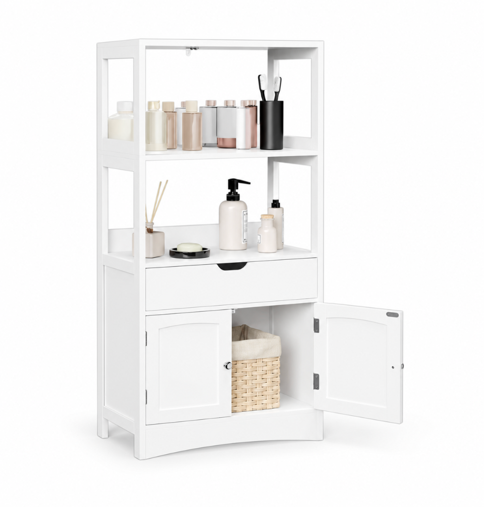 White Storage Cabinet