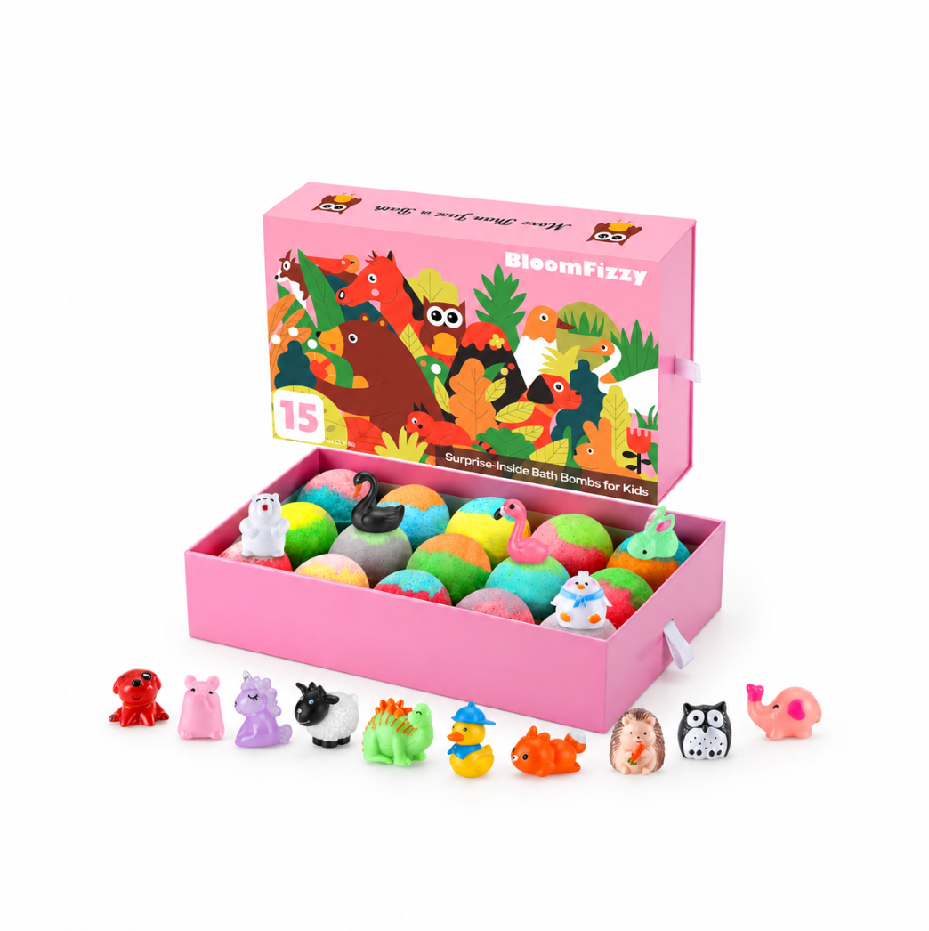 Scented Bath Bombs with Surprise Toys